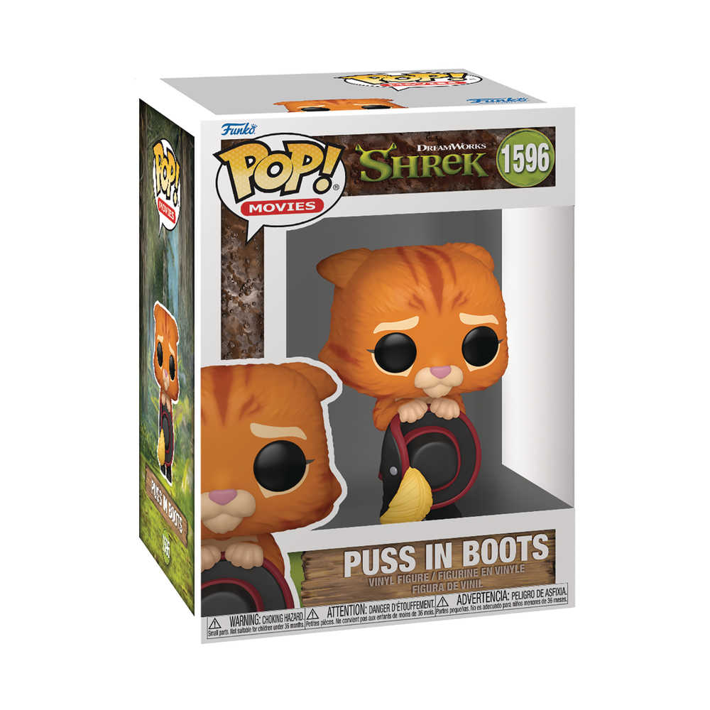 Pop! #1598 Movies DreamWorks 30th Anniversary - Shrek, Puss in Boots