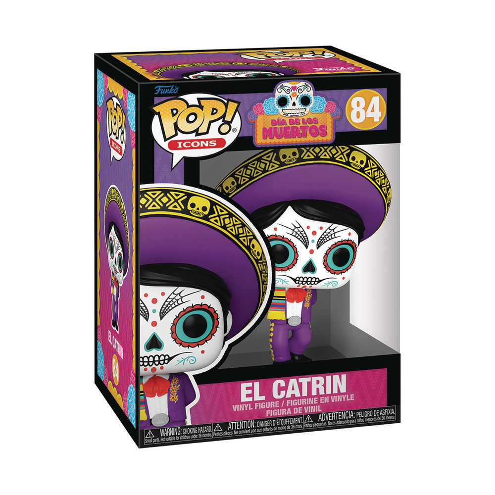 Pop! #84 Icon El Catrin Dia De Los Muertos Vinyl Figure