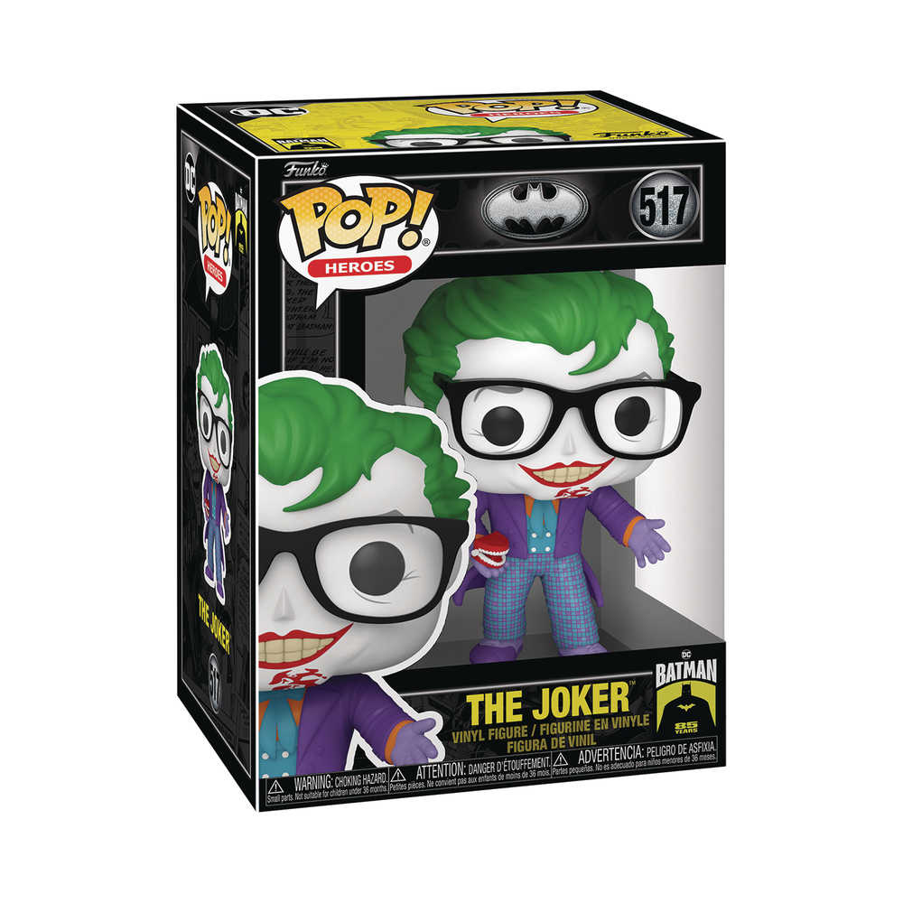 Pop! #517 Movies Batman 85th The Joker W Teeth Vinyl Figure