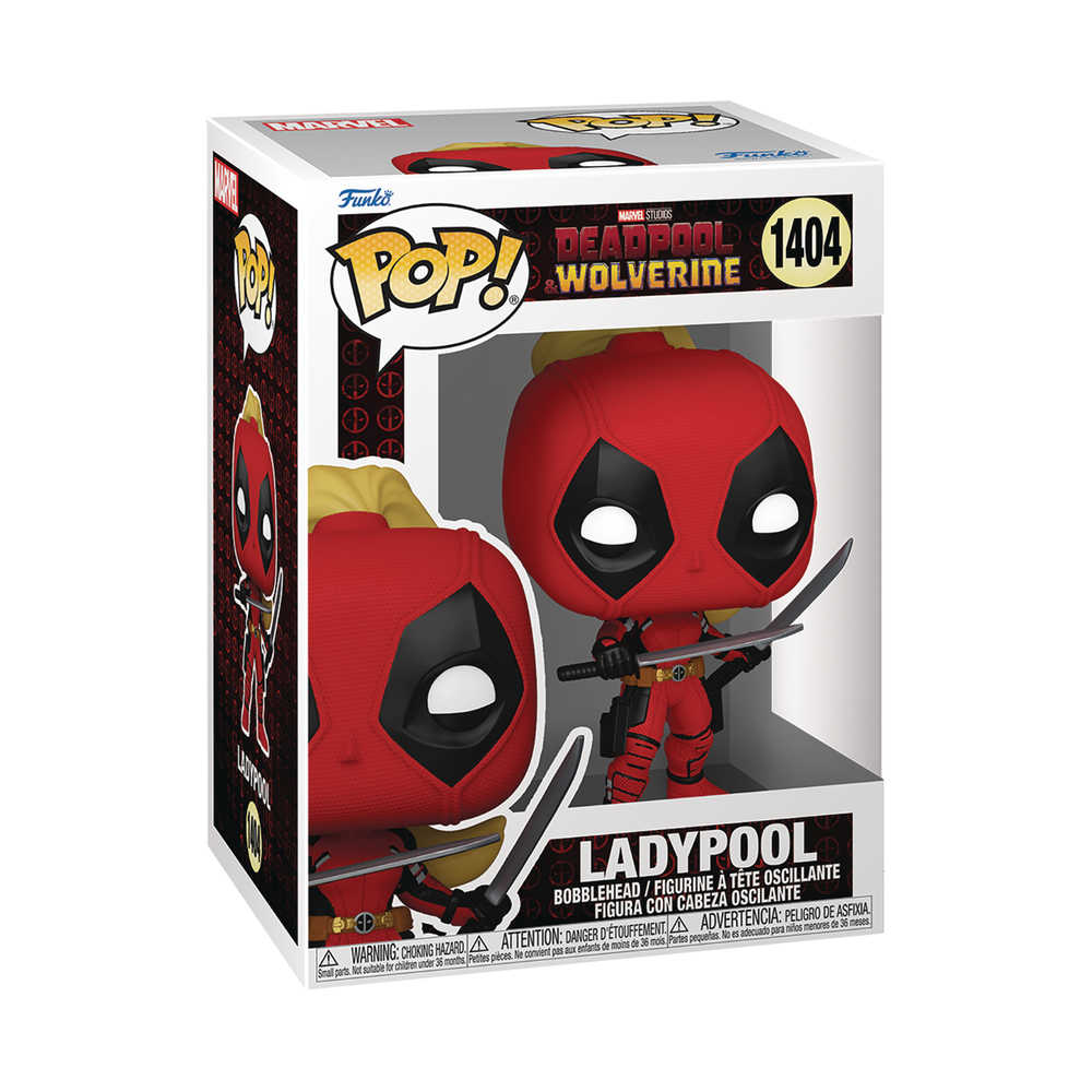 Pop! #1404 Marvel Deadpool & Wolverine Ladypool W Swords Vinyl Figure