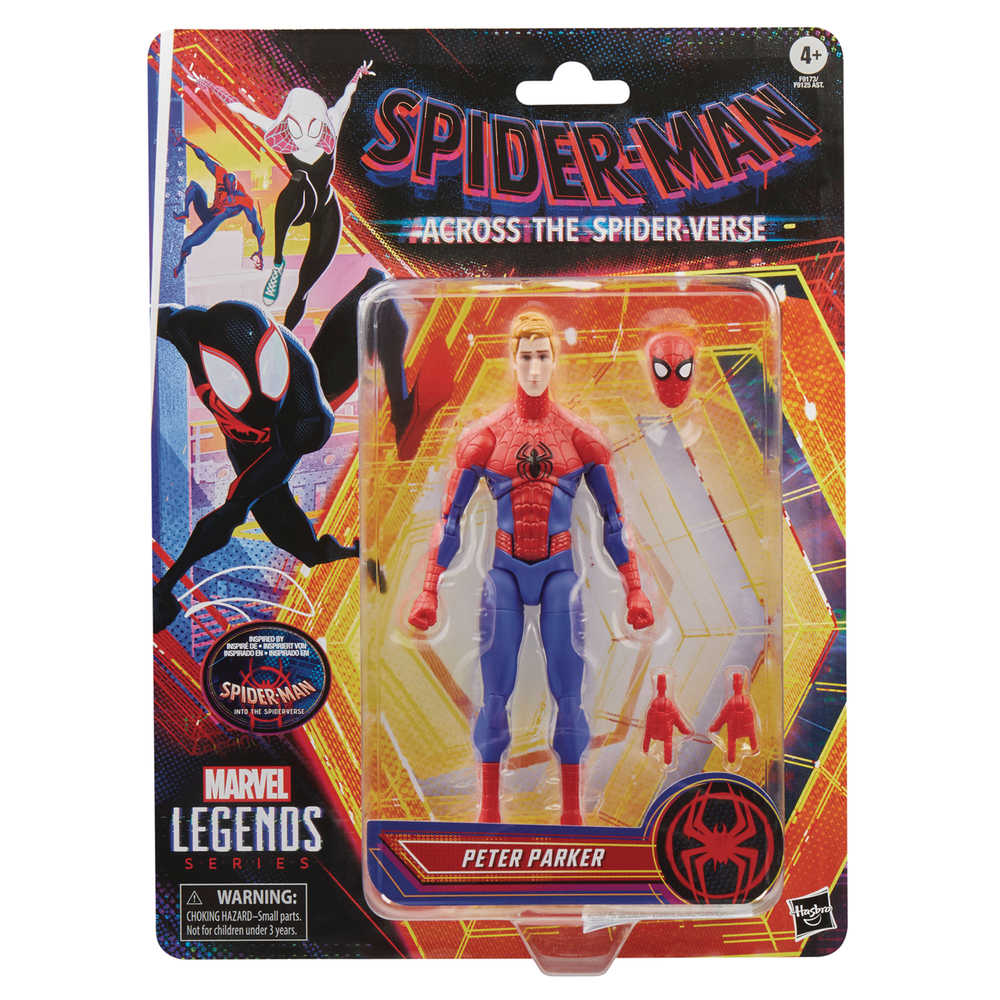 Spider-Man Atsv Legends 6in Peter Parker Action Figure
