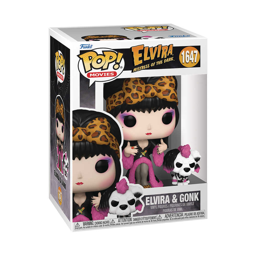 Pop! #1647 & Buddy Elvira & Gonk Vinyl Figure