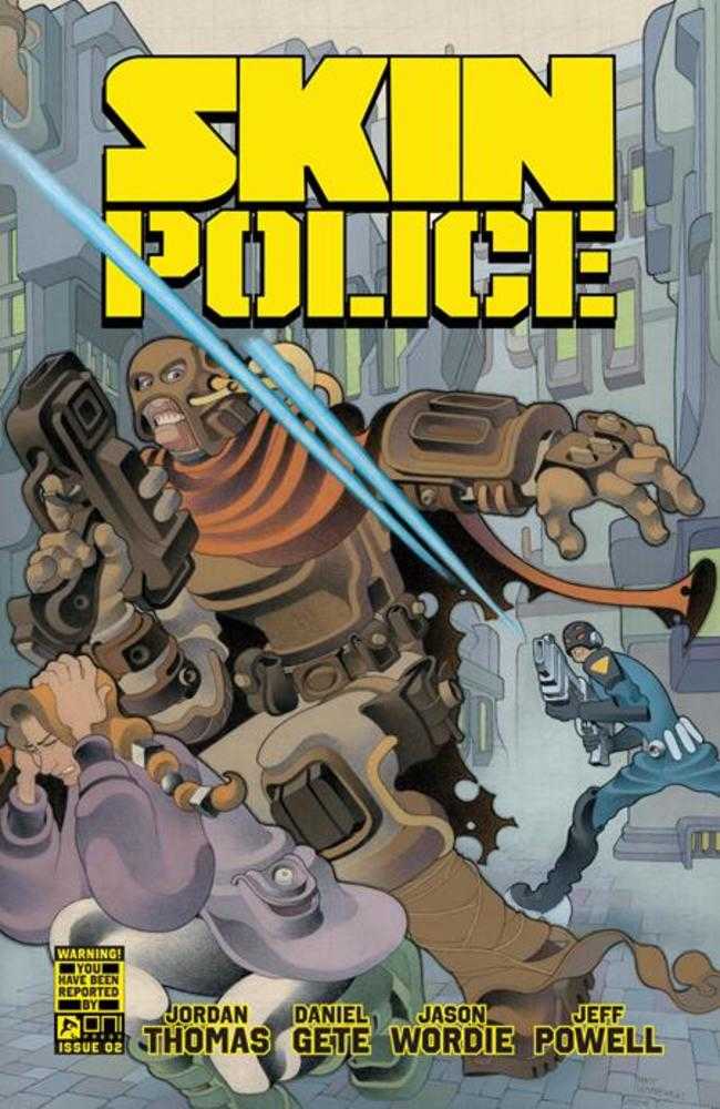 Skin Police #2 (Of 4) Cover B Lesniewski & Stewart (Mature)