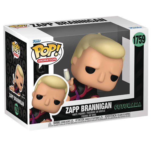 Pop! #1759 TV Futurama S4 Zapp Brannigan Vinyl Figure
