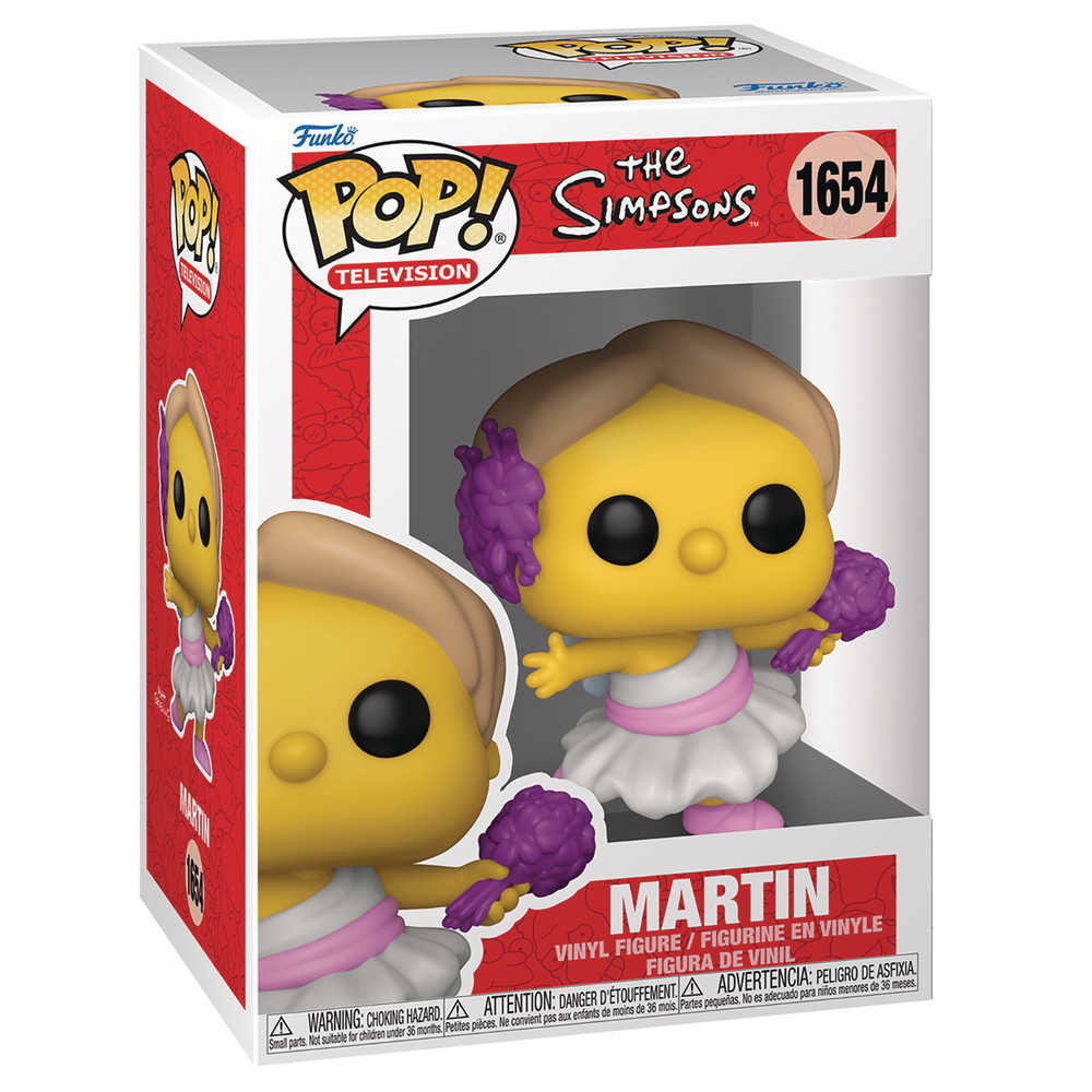 Pop! #1654 TV Simpsons S10 Martin As Calliope Vinyl Figure