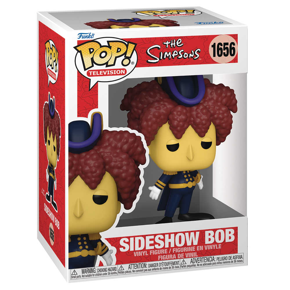 Pop! #1656 TV Simpsons S10 Sideshow Bob Vinyl Figure
