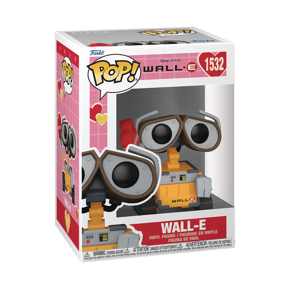 Pop! #1532 Disney Valentines Wall E Vinyl Figure