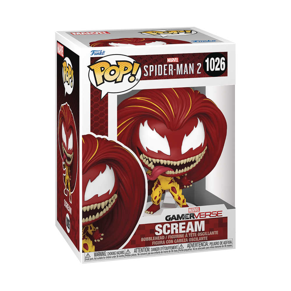 Pop! #1026 Games Spider Man 2 Vg Scream Vinyl Figure