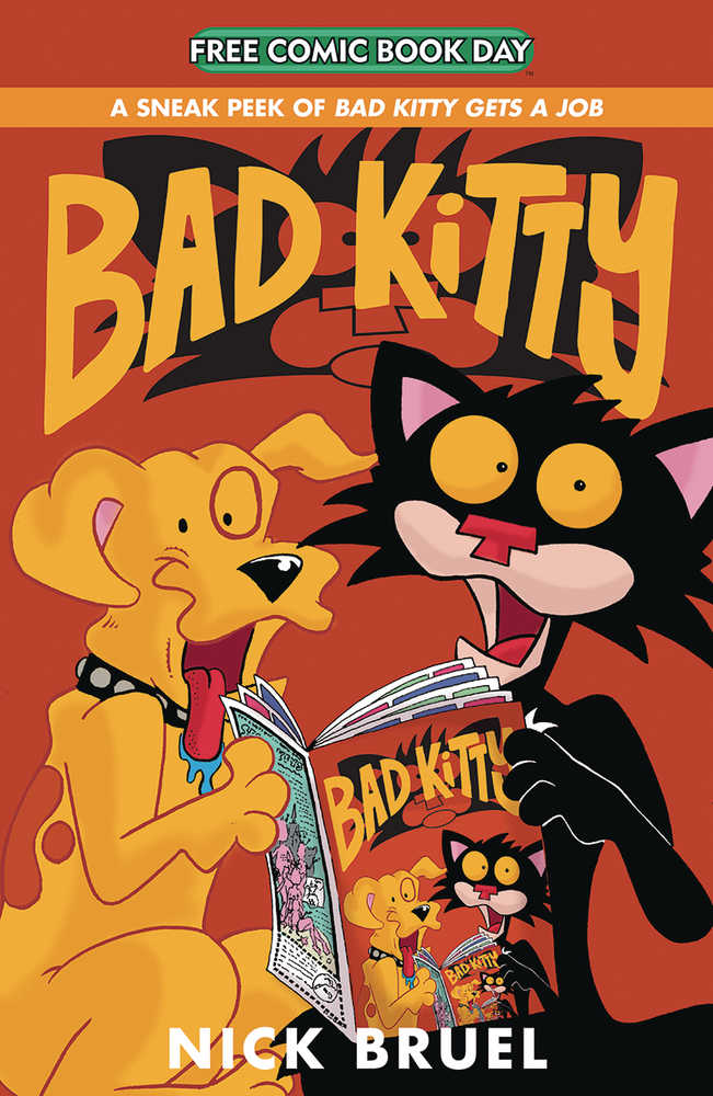 FCBD Bad Kitty Gets A Job