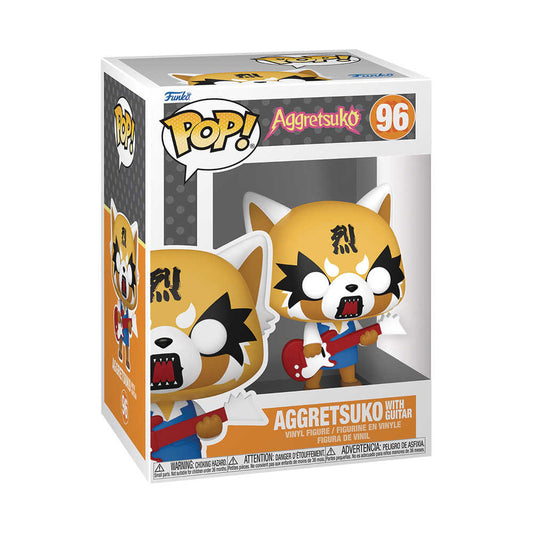 Pop! #96 Sanrio Aggretsuko W Guitar Figure