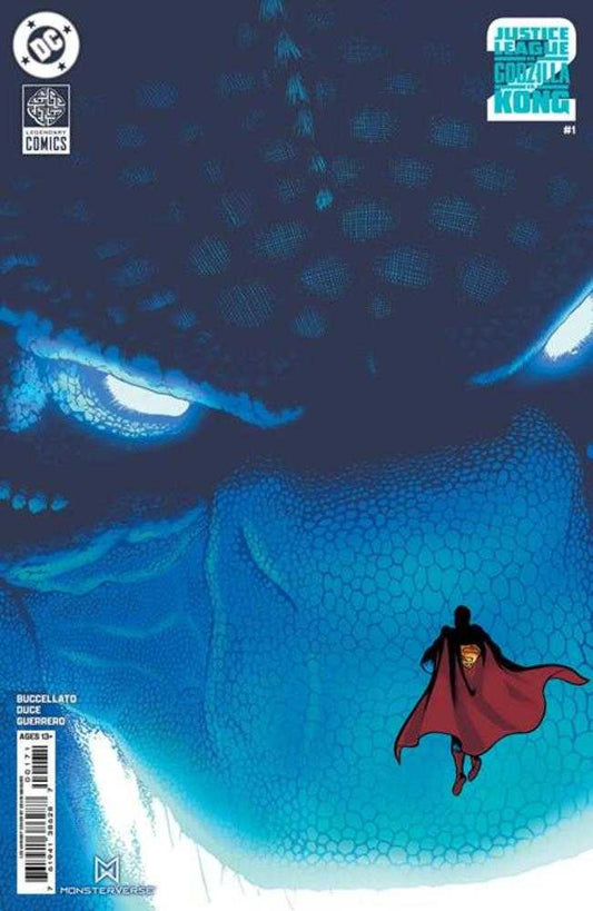 Justice League vs Godzilla vs Kong 2 #1 (Of 7) Cover G 1 in 25 Kevin Maguire Card Stock Variant