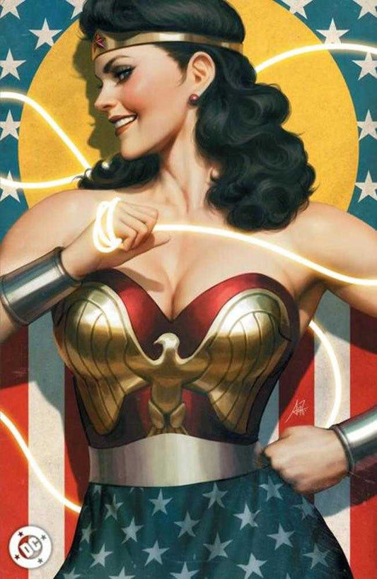 New History Of The DC Universe #1 (Of 4) Cover F Stanley Artgerm Lau Foil Variant