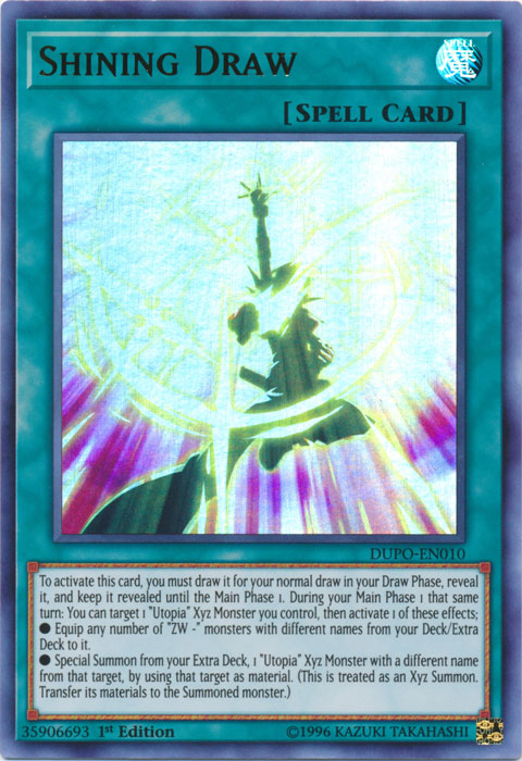 Shining Draw [DUPO-EN010] Ultra Rare