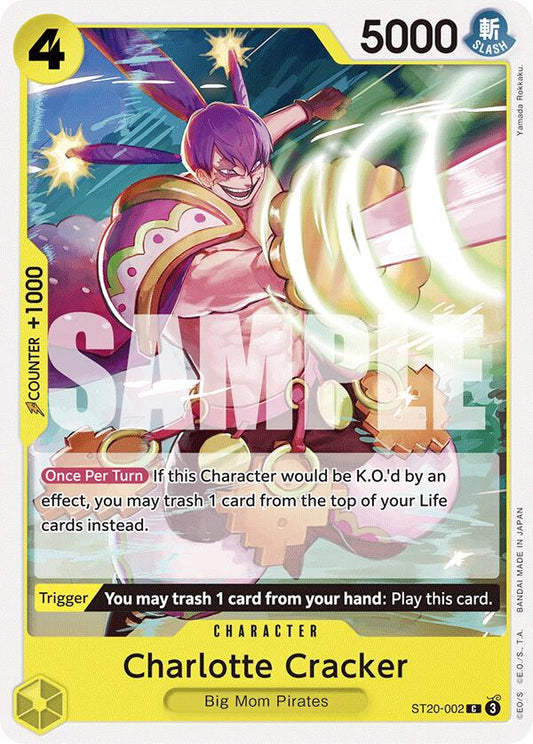 Charlotte Cracker [Starter Deck: Yellow Charlotte Katakuri]