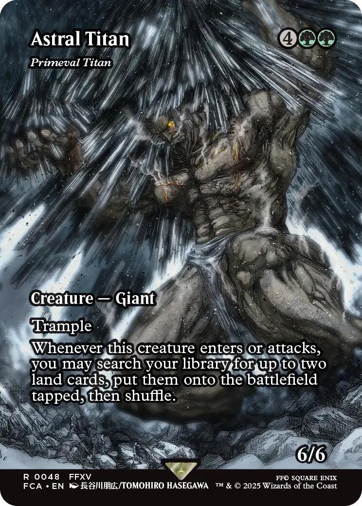 Astral Titan - Primeval Titan (Showcase) [FINAL FANTASY : Through the Ages]