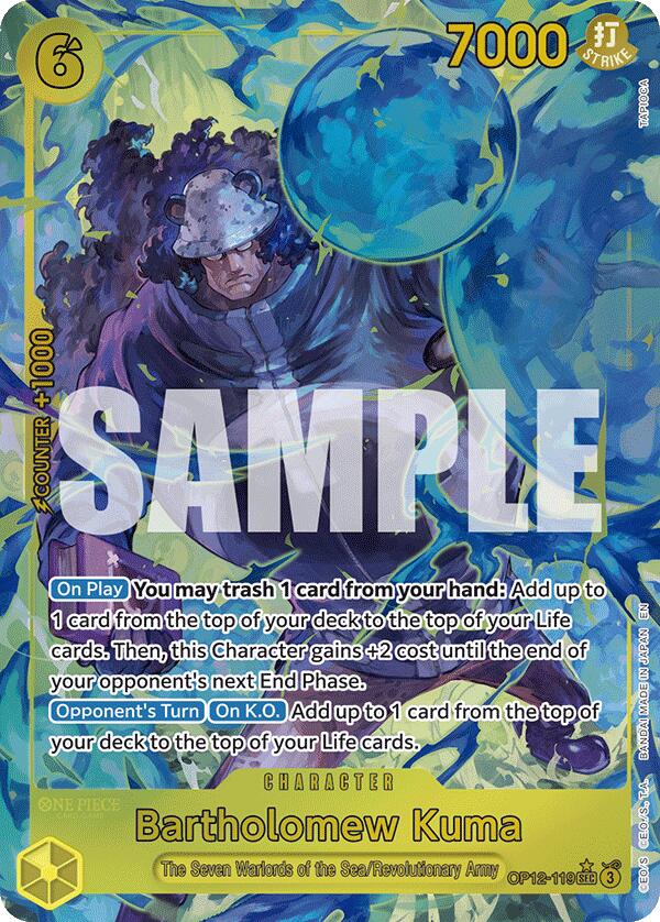 Bartholomew Kuma (Alternate Art) [Legacy of the Master]