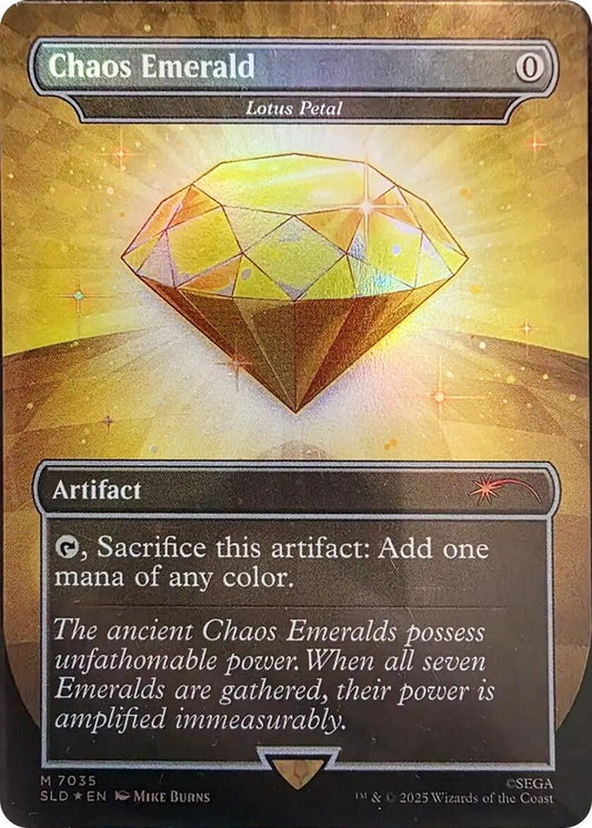 Chaos Emerald - Lotus Petal (7035) [Secret Lair Drop Series]