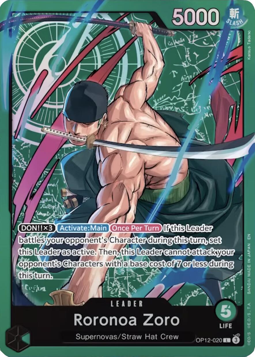 Roronoa Zoro (OP12-020) (Zoro Deck) [Learn Together Deck Set]