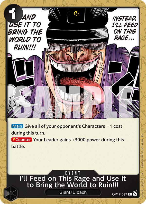 I'll Feed on This Rage and Use It to Bring the World to Ruin!!! [The World's Strongest Warriors]