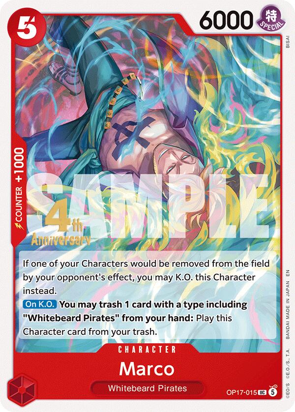 Marco [The World's Strongest Warriors Release Event Cards]