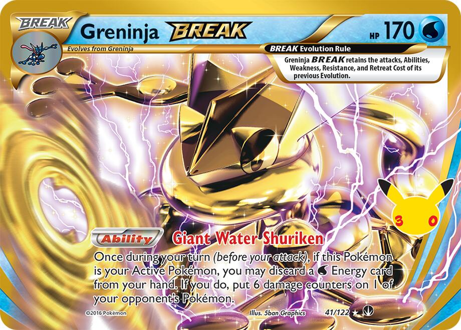 Greninja BREAK (41/122) [Mega Evolution: 30th Celebration Classic Collection]