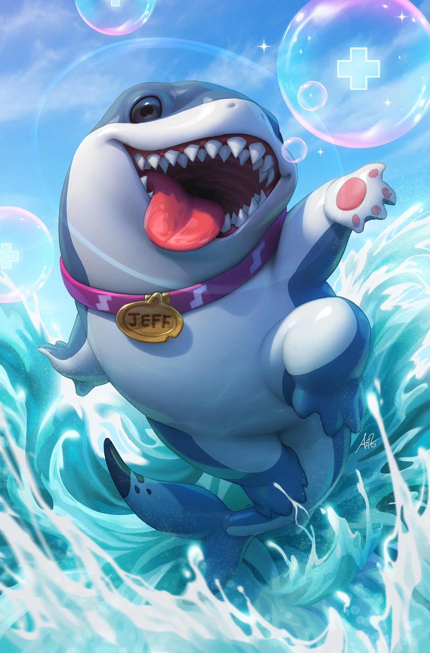Gozilla Destroys Poster