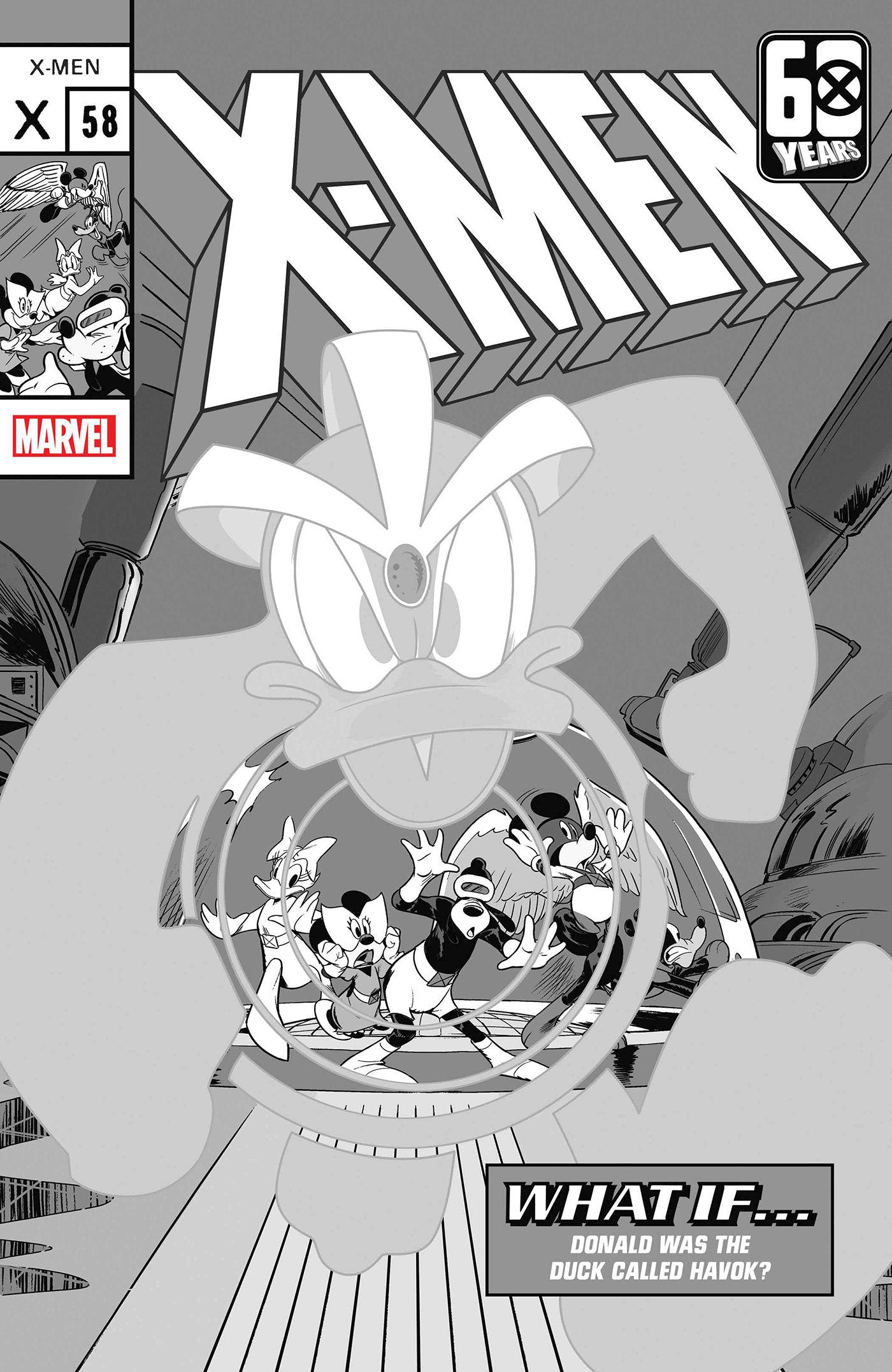 Amazing Spider-Man #49 Giada Perissinotto Disney What If? Black And White Varian T [Bh]