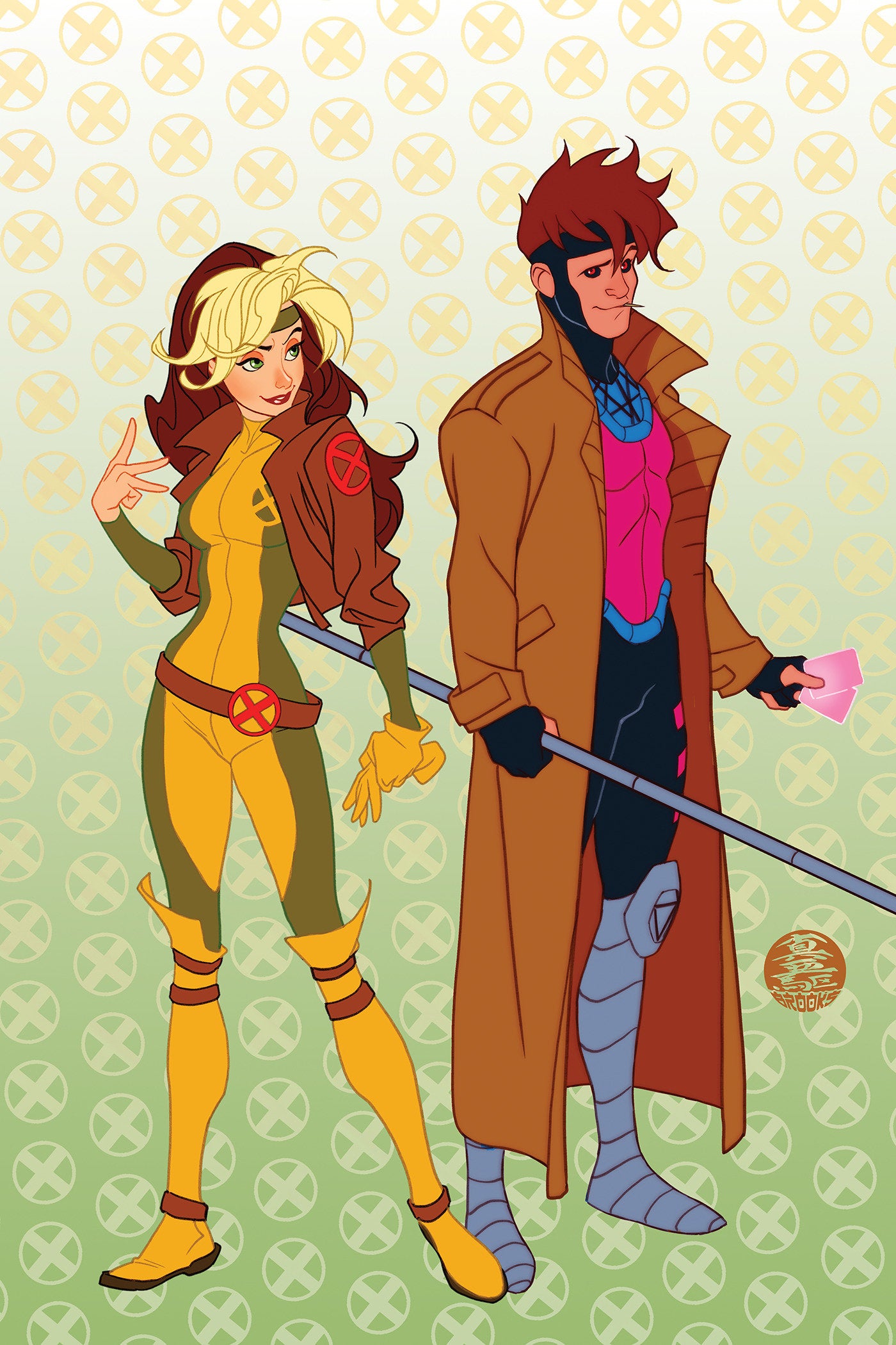 Uncanny X-Men #10 50 Copy Variant Edition Brooks Animated Style Vir Variant