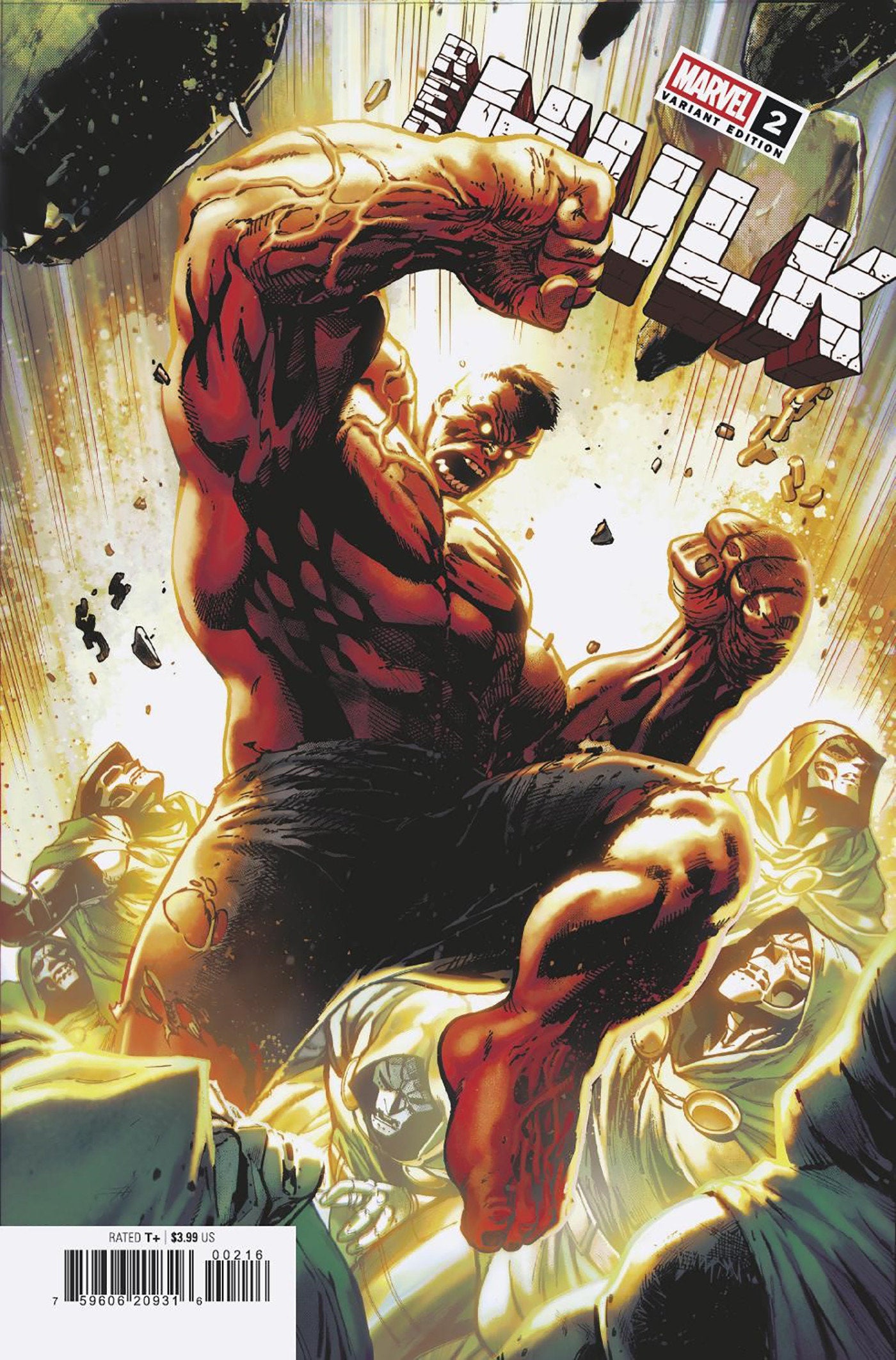 Red Hulk #2 Tony Daniel Variant [Doom]