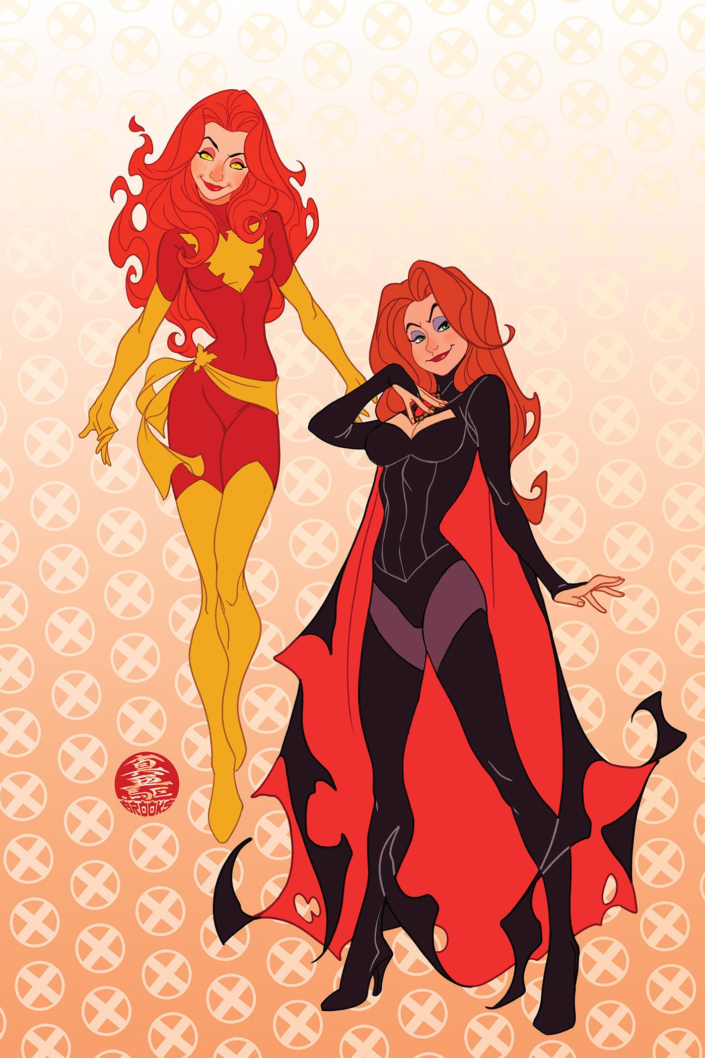 Phoenix #8 Mark Brooks Animated-Style Full Art Variant