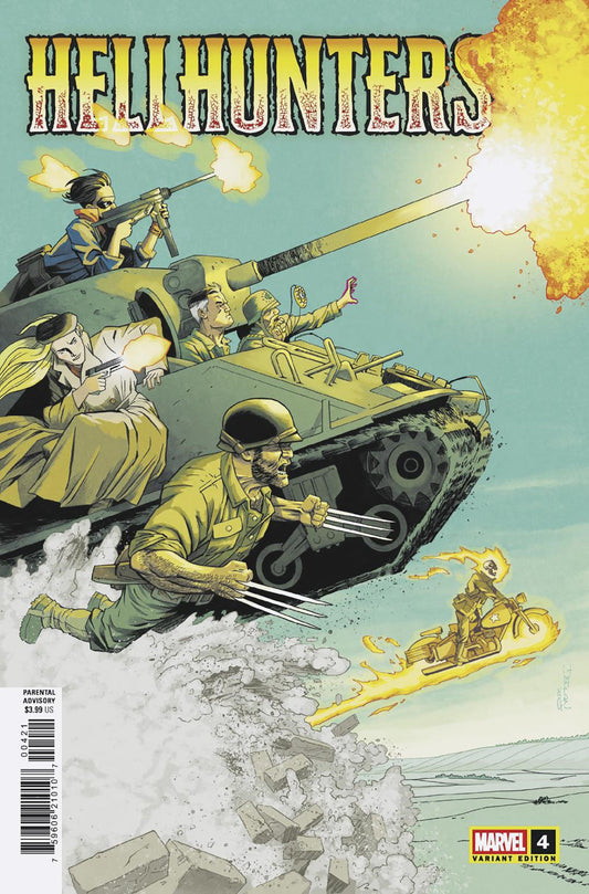 Hellhunters #4 (Of 5) Declan Shalvey Variant