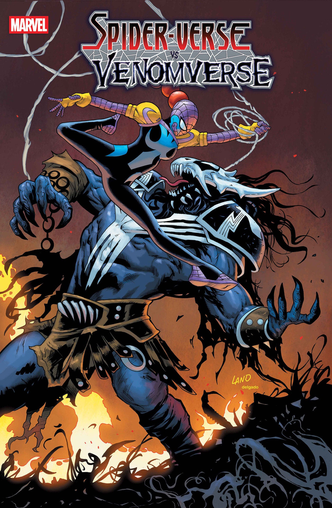 Spider-Verse vs Venomverse #1 Greg Land Variant