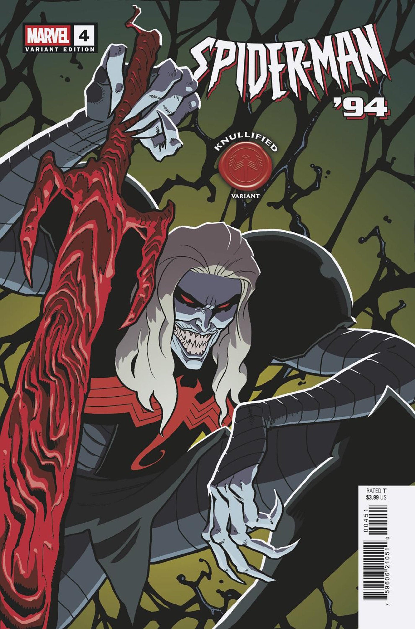 Spider-Man '94 #4 Justin Mason Knullified Variant