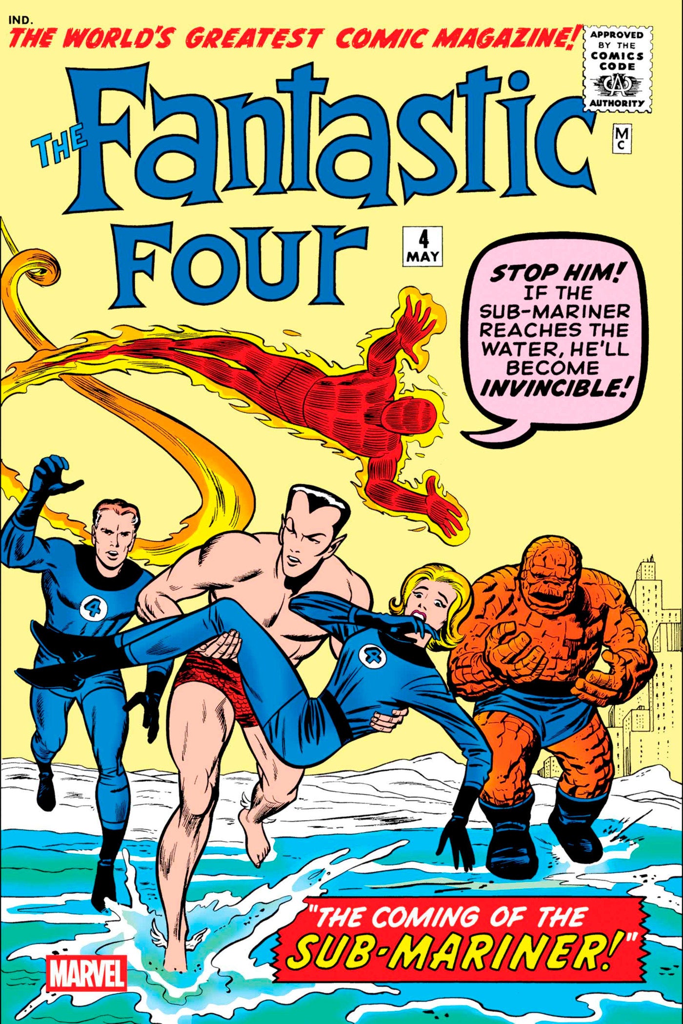 Fantastic Four Facsimile Edition #4