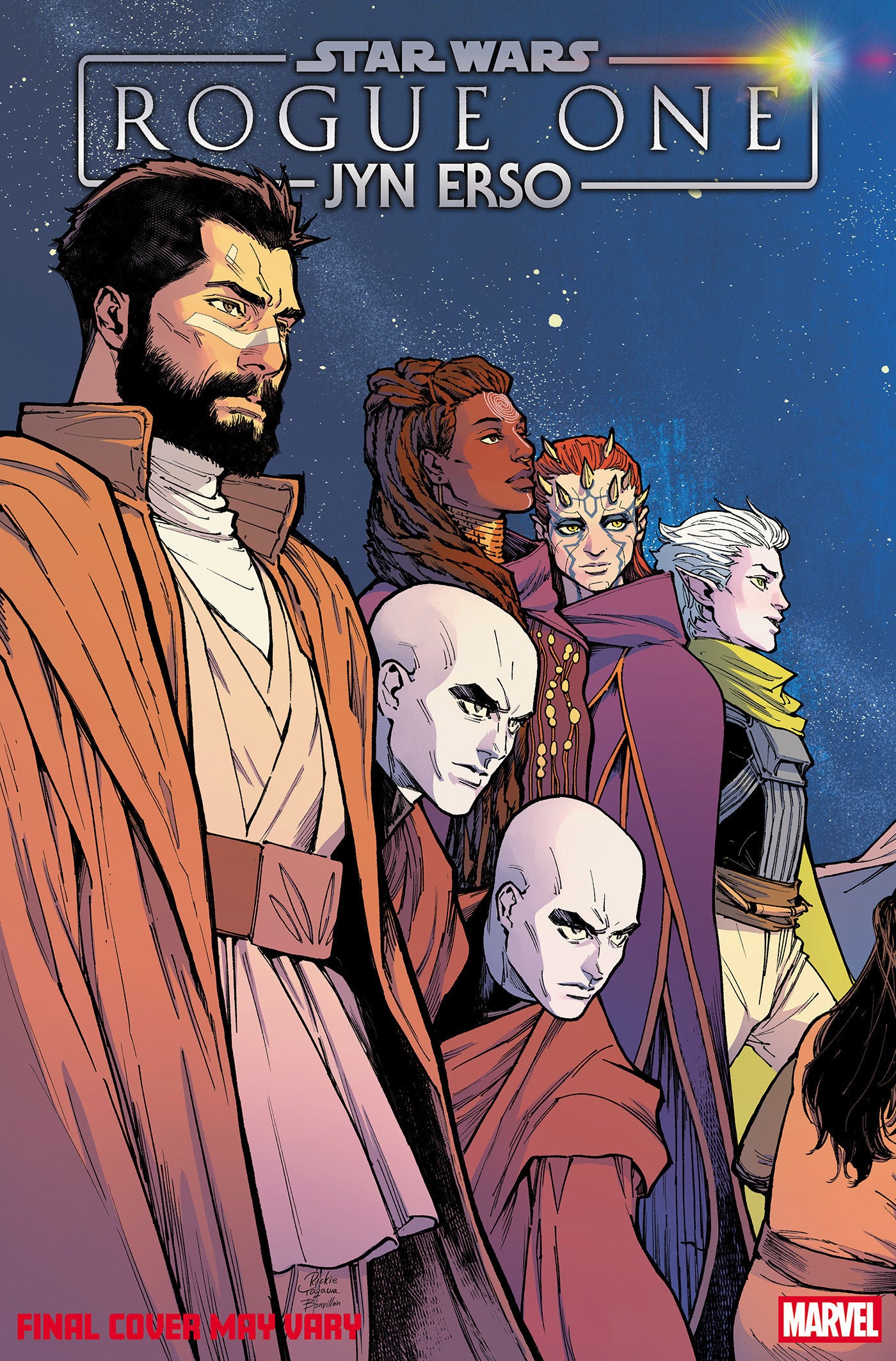 Star Wars: Rogue One   Jyn Erso #1 Rickie Yagawa 3 Part Connecting Pride Variant