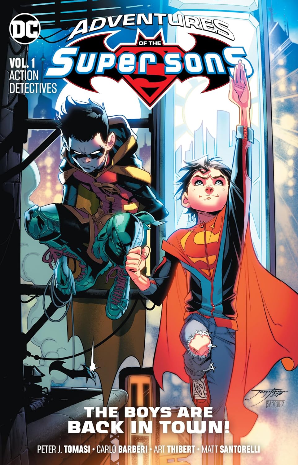 Adventures of the Super Sons Vol. 1: Action Detectives The Boys are Back in Town