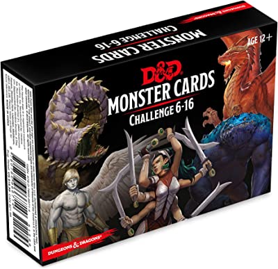 Monster Cards Challenge 6-16