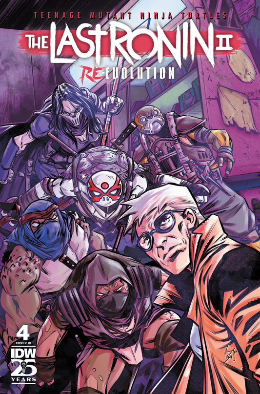 Teenage Mutant Ninja Turtles The Last Ronin II Re Evolution #4 Cover E 50 Copy Federic