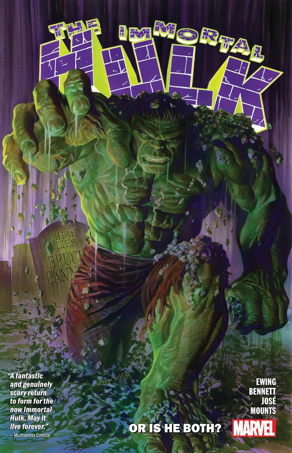The Immortal Hulk Vol. 1: Or is he both?