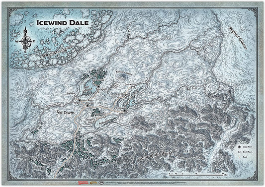 D&D 5E Icewind Dale Battlemat