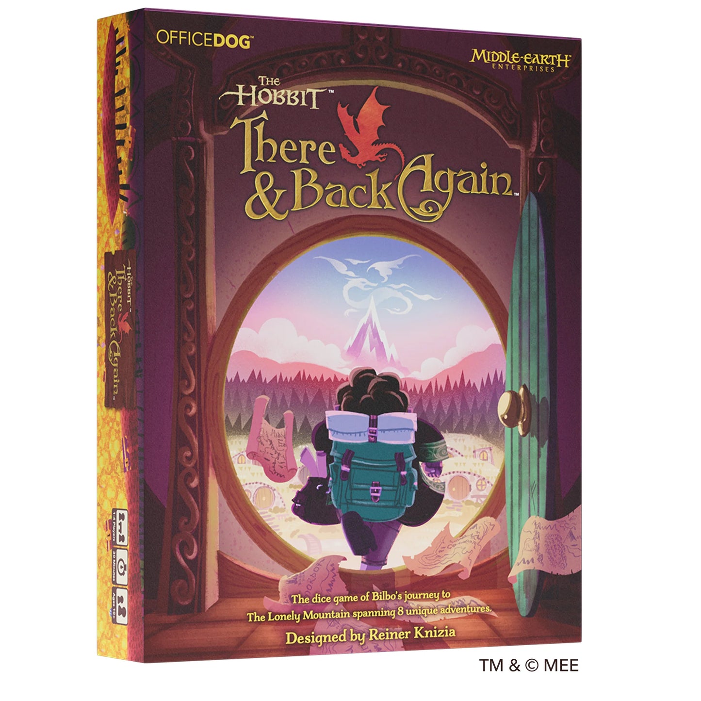 The Hobbit There & Back Again [Board Game]