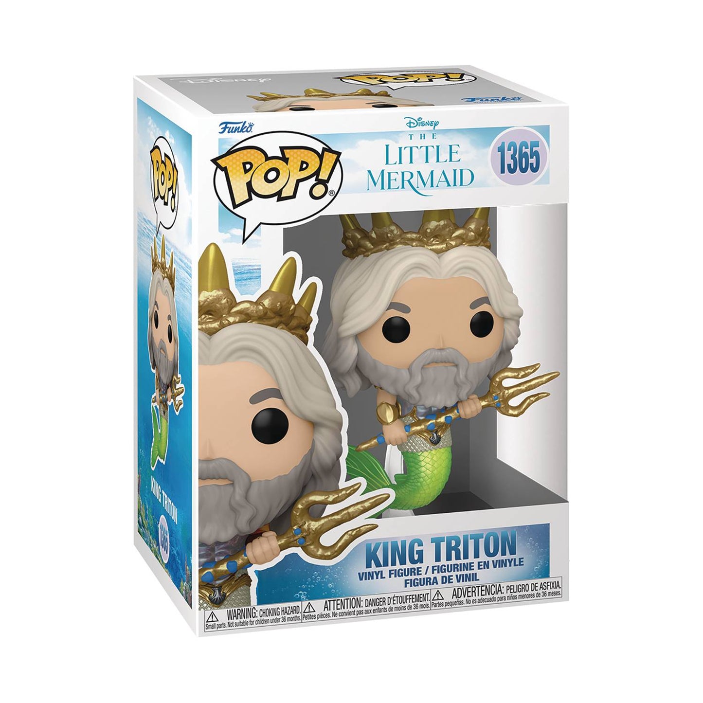 Pop! #1365 The Little Mermaid King Triton