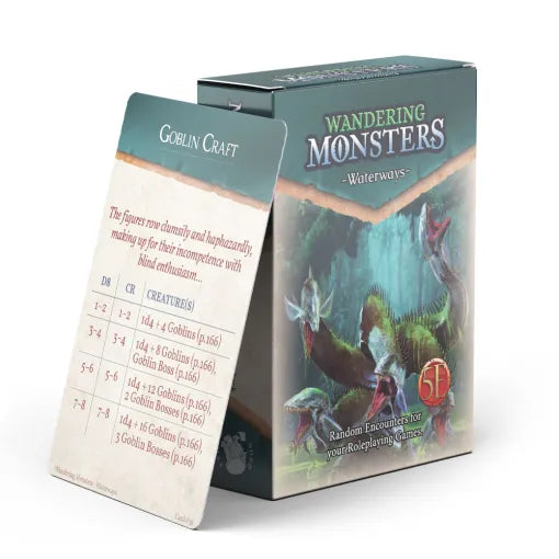 DM Toolbox Wandering Monsters Waterways Random Encounter Deck