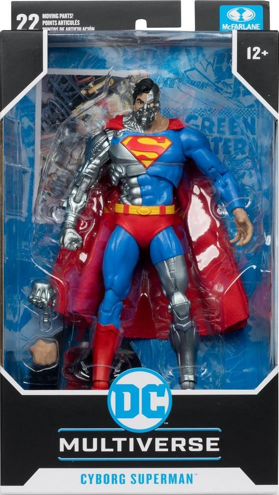 DC Multiverse McFarlane Vault Collection Cyborg Superman