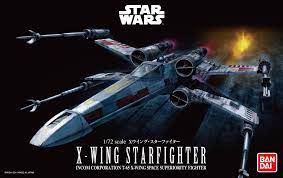 X-Wing Star Fighter "Star Wars" Star Wars 1/72 Plastic Model