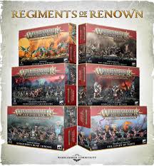 Age of Sigmar Regiments Of Renown