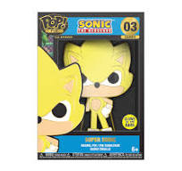 Funko Pop Sonic Super Sonic Pin