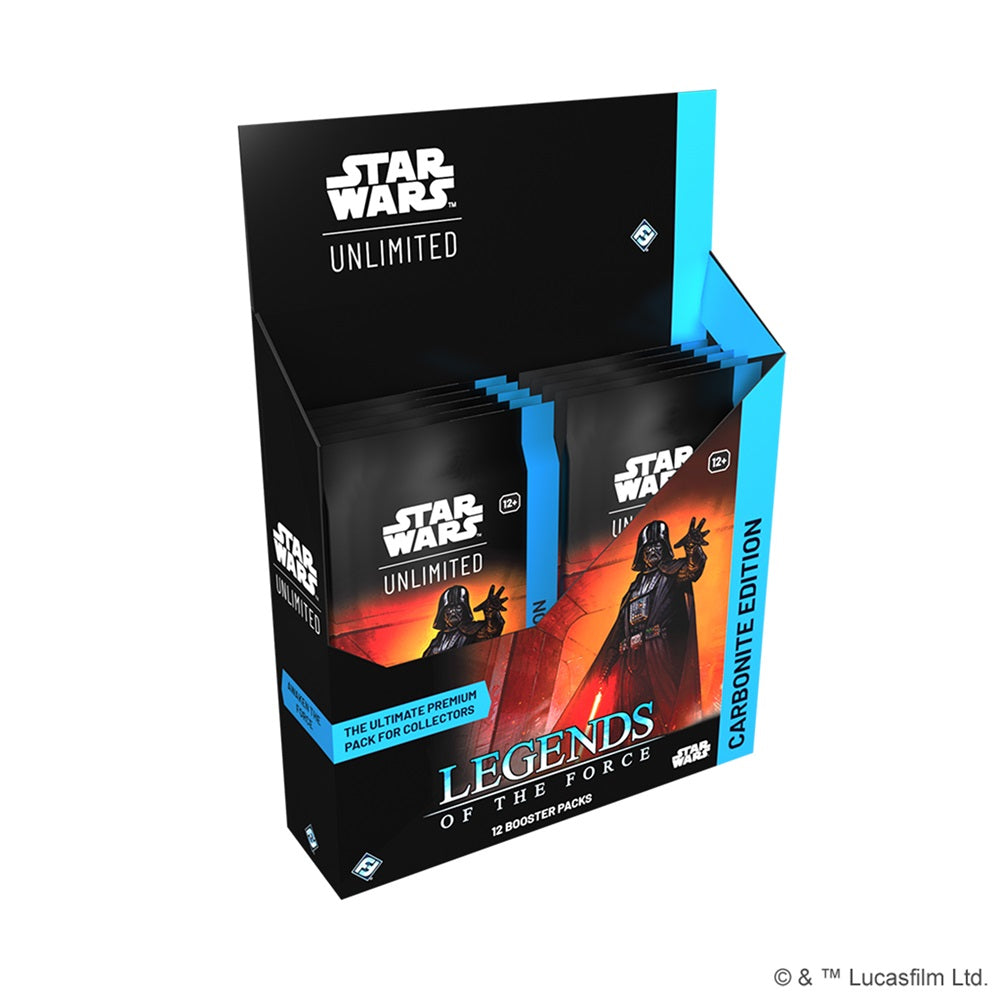 Star Wars: Unlimited - Legends of the Force Booster Box: Carbonite Edition