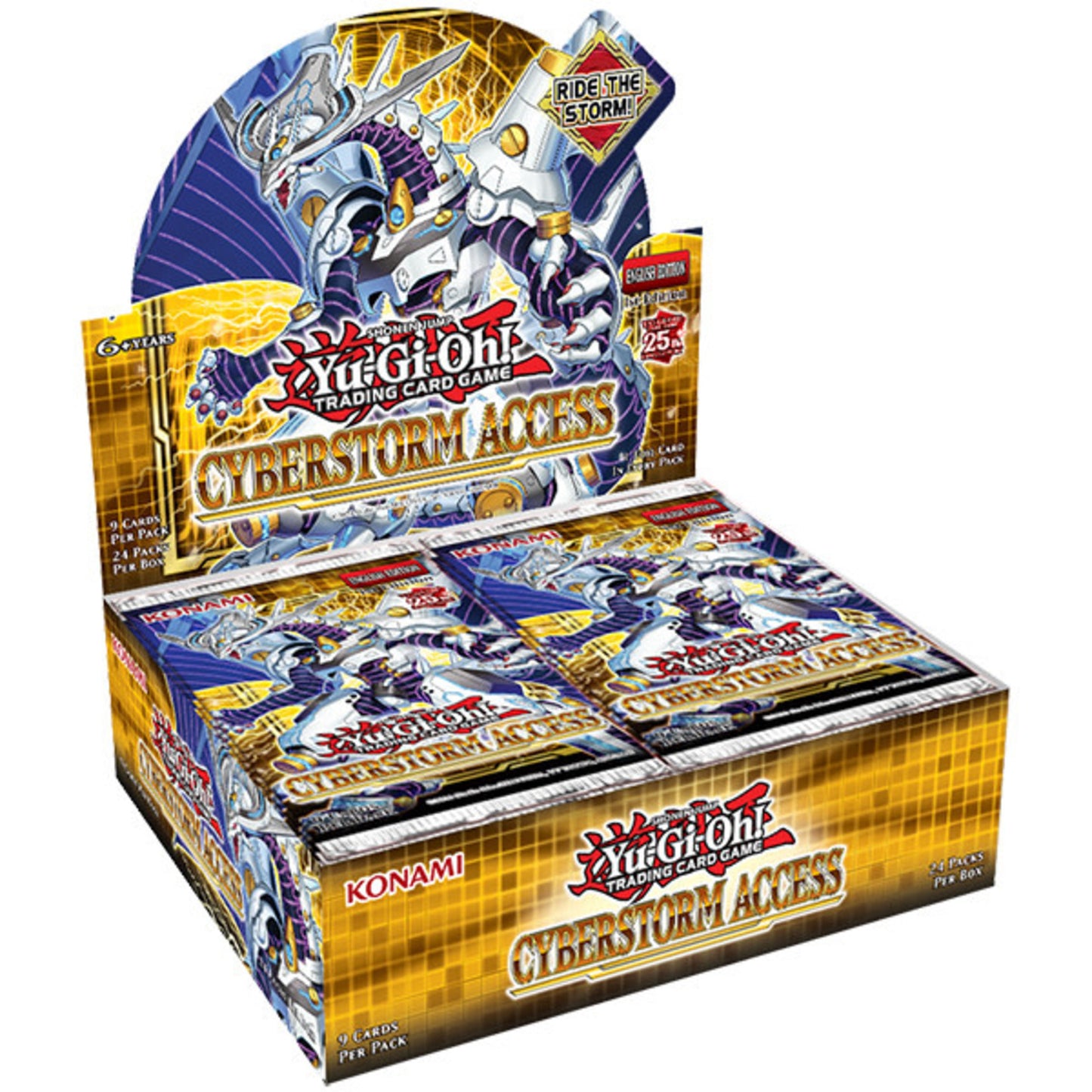 YGO Cyberstorm Access Booster Box (24 Pks)