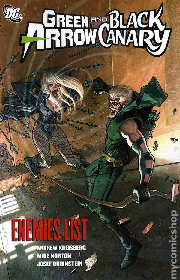 Green Arrow Black Canary Enemies List TPB